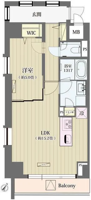 Strale Kamiyamacho - Floor Plan - ["Rectangle", "Font", "Parallel"]