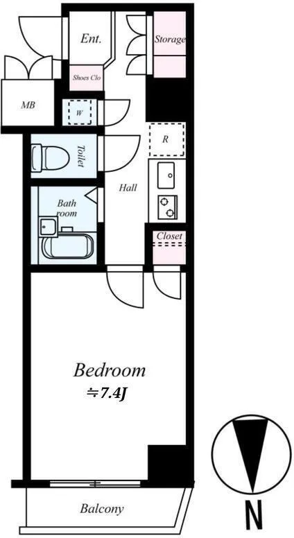 Lagoon City Bunkyo Koishikawa - Floor Plan - []