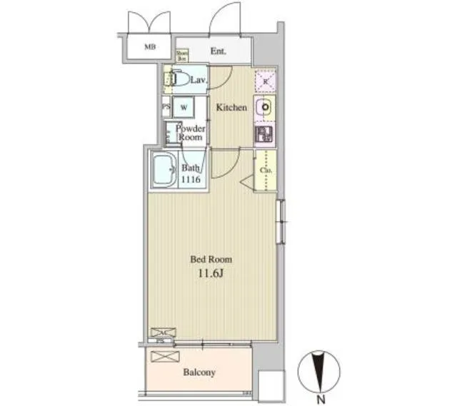 The Magnolia Garden Ebisu - Floor Plan - Floor plan