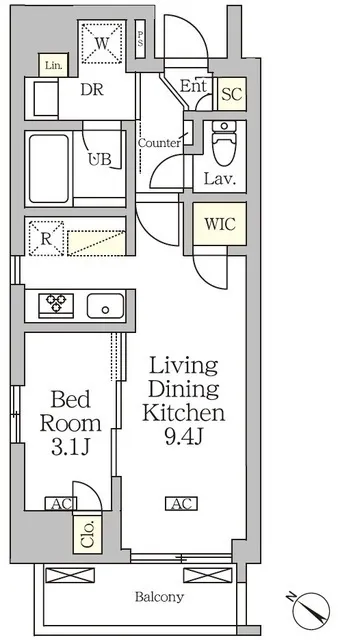 Asyl Court Shoto - Floor Plan - []