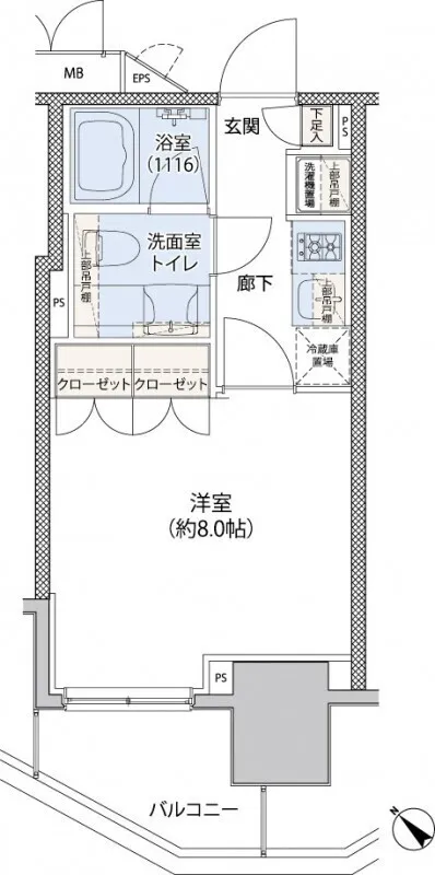 RESIDIA Bunkyo Koishikawa II - Floor Plan - ["Plan", "Diagram", "Floor plan"]