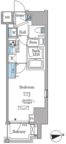 Milia Residence Shinjuku Gyoen - Floor Plan - []