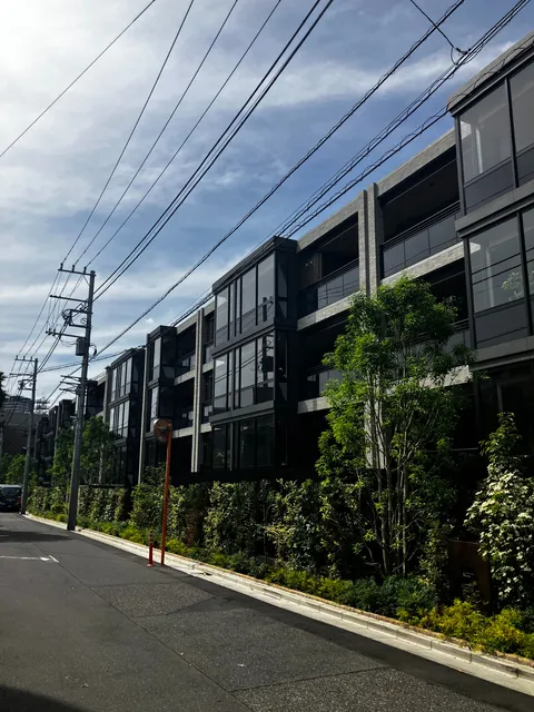 The Parkhouse Yoyogi Oyama Residence - Exterior - ["Family car", "Overhead power line", "Sport utility vehicle"]