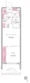 RESIDIA Monzen-Nakacho Place - Floor Plan - ["Rectangle", "Font", "Parallel"] thumbnail