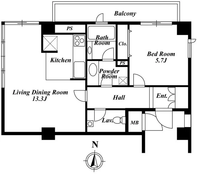 Garden Gotenyama - Floor Plan - ["White", "Plan", "Diagram"]