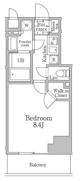 Residia Sangenjaya III - Floor Plan - ["Rectangle", "Line", "Font"]