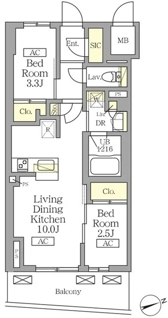 Terrace Kitasenju - Floor Plan - ["Floor plan"]
