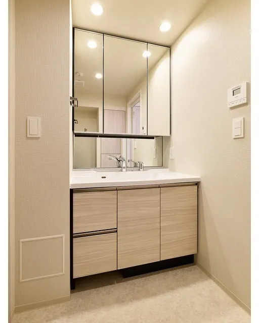 Comforia Liv Nishioshima SOUTH - Interior - ["Flooring", "Bathroom cabinet", "Plumbing fixture"]
