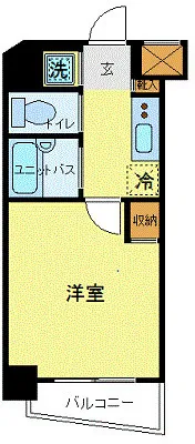 Sky Court Korakuen East - Floor Plan - ["Apartment", "Gate"]