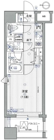 Luxury Apartment Minowa - Floor Plan - []