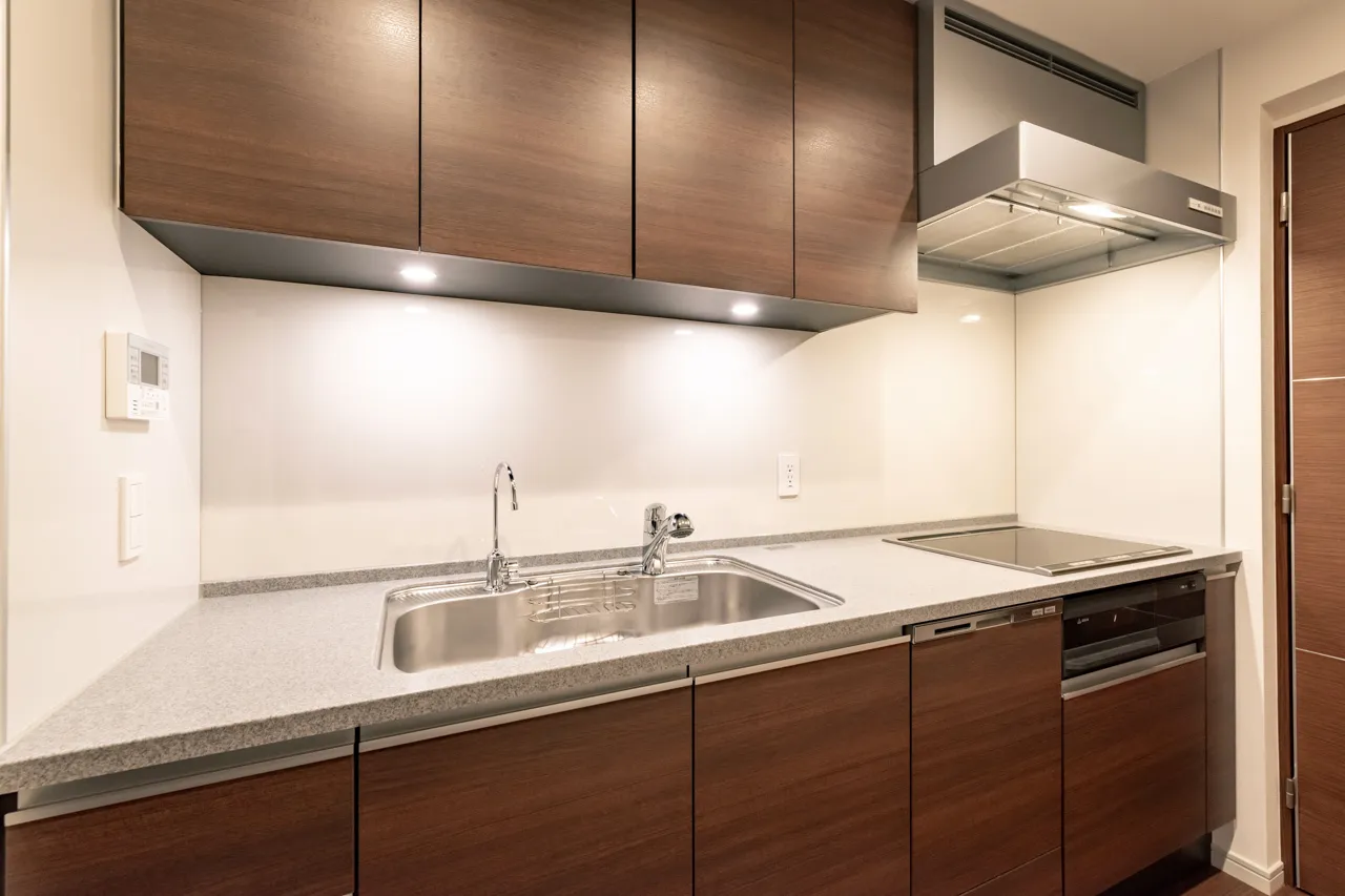 Central Park Tower La Tour Shinjuku - Interior - ["Brown", "Countertop", "Cabinetry"]