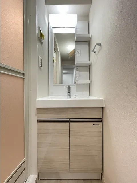 HF Tokiwadai Residence - Interior - ["Plumbing fixture", "Bathroom Sink", "Bathroom cabinet"]