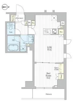 Lions Fausia Iriya East - Floor Plan - ["Rectangle", "Schematic", "Font"]