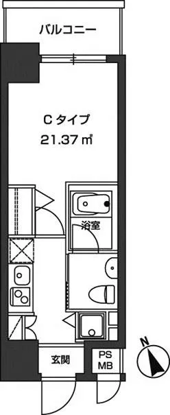 Residia Toranomon - Floor Plan - []
