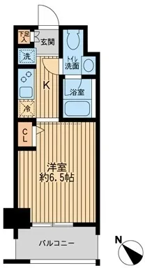 KDX Residence Tamagawa - Floor Plan - ["Apartment", "Balcony"]