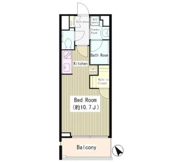 Pine Coat Ebisu - Floor Plan - ["Floor plan", "Drawing", "Plan"]