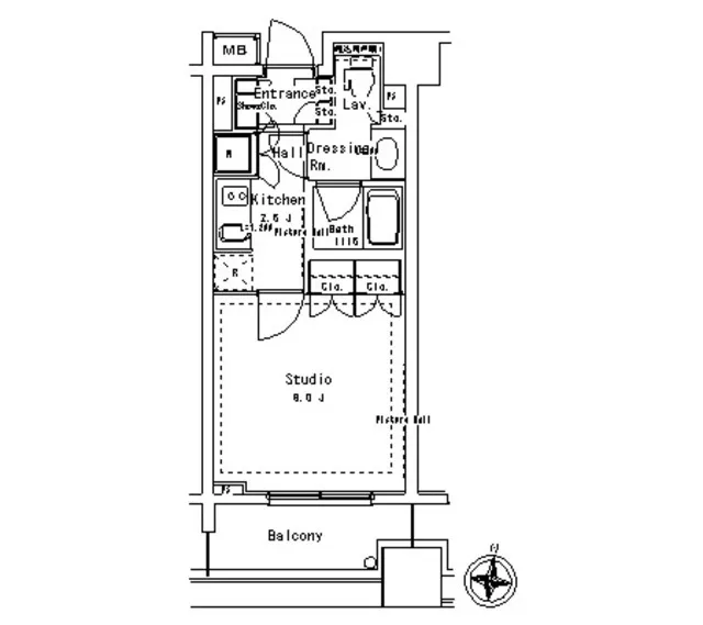 Park Axis Ochanomizu Stage - Floor Plan - ["Diagram", "Plan"]