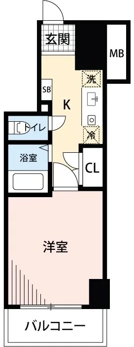 Mynavi STAY Miraie Nihonbashi Kakigaracho - Floor Plan - []
