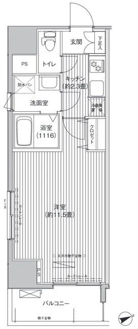Axis Ikebukuro - Floor Plan - []