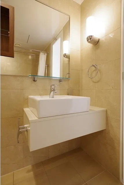 Frontier Residence The Tower Shinagawa - Interior - ["Brown", "Mirror", "Tap"]