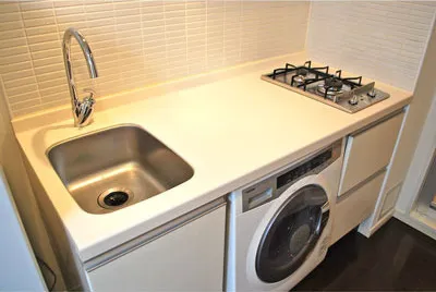Luxury Apartment Higashi Nakano II - Interior - ["Major appliance", "Kitchen Sink", "Kitchen"]