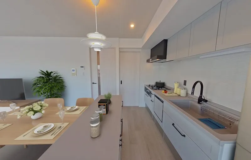 Residia Tower Kamiikebukuro (Tower Building) - Interior - ["Interior design", "Countertop", "Kitchen"]
