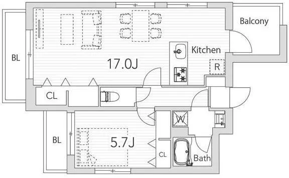 Terrace Kitazawa - Floor Plan - ["Plan", "Diagram", "Floor plan"]