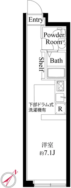 Sunbright Senkawa - Floor Plan - []