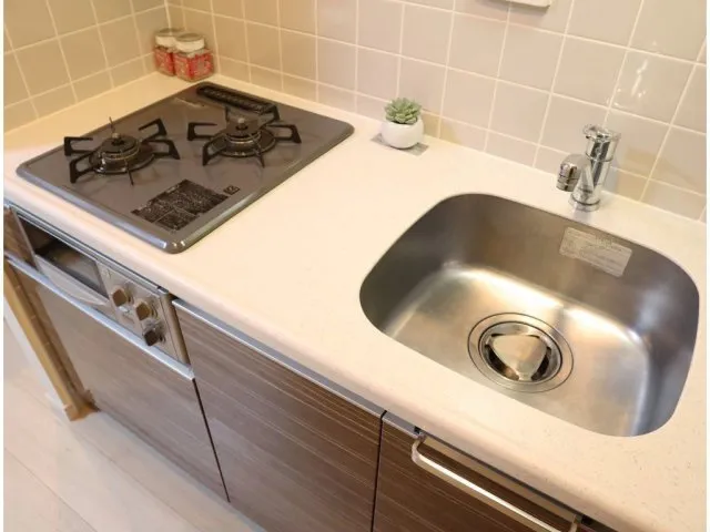 Crevista Musashikoyama - Interior - ["Kitchen", "Kitchen Sink", "Major appliance"]