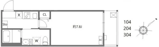 Log Life Higashi Rokugo - Floor Plan - ["Diagram", "Technical drawing"]