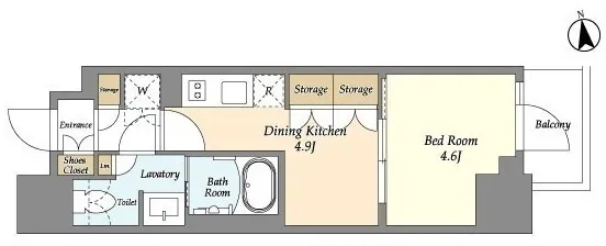 Livio Maison Asakusa Kaminarimon - Floor Plan - []