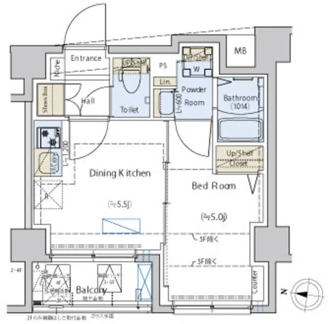 Cedar Plaza Meguro Honcho - Floor Plan - ["Diagram", "Floor plan", "Plan"]