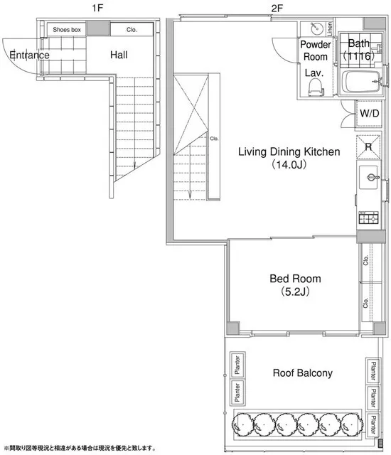 Elstanza Daikanyama - Floor Plan - ["Rectangle", "Line", "Font"]