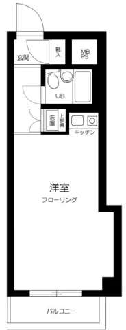 Bell Park City Nishi-Shinjuku - Floor Plan - ["Apartment"]