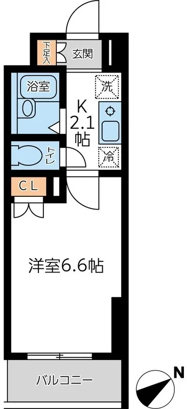 La Class Suginami Honancho - Floor Plan - []
