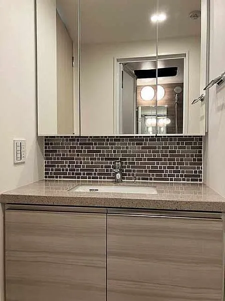 The Park Habio Yoyogi - Interior - ["Bathroom cabinet", "Interior design", "Cabinetry"]