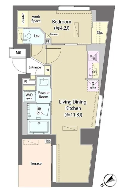 Lafonte Tabata - Floor Plan - ["Map", "Rectangle", "Font"]