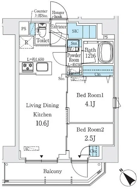 Prime Bliss Sugamo - Floor Plan - ["Diagram", "Floor plan", "Plan"]