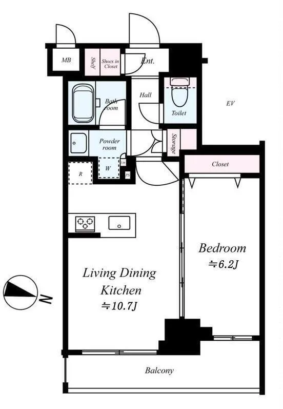 Ambreille Kameido Park - Floor Plan - []