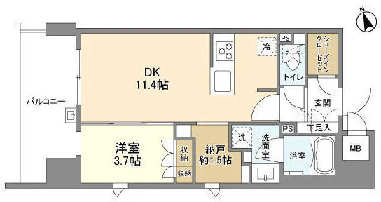 Due Iriya III - Floor Plan - []