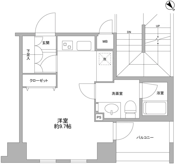 Comforia Atago - Floor Plan - ["White", "Diagram", "Plan"]