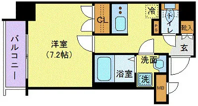 ROMEC Shibaura - Floor Plan - []