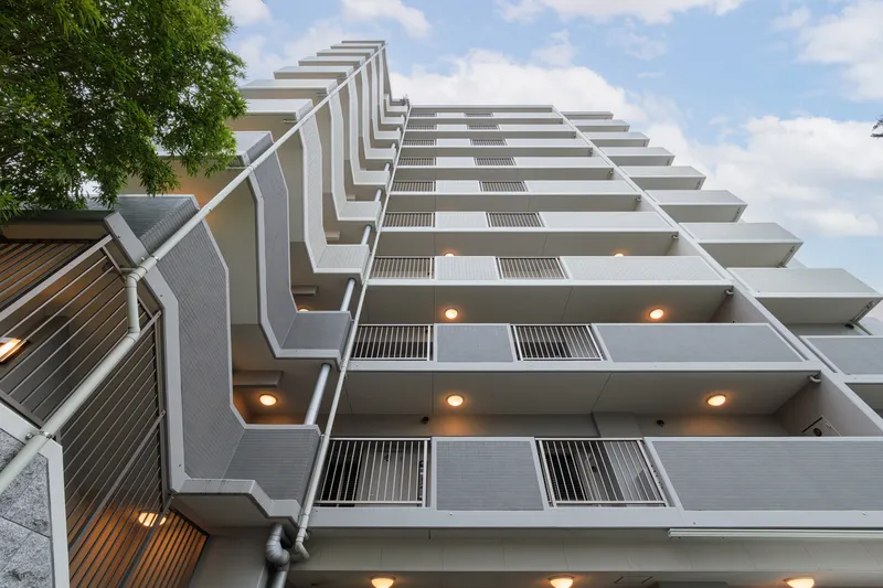 Lions Mansion Kyoto Miyabikan - Exterior - ["Daytime", "High-rise building", "Apartment"]
