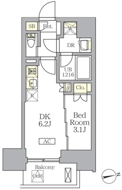 The Lions Forcia Bunkyo Yushima - Floor Plan - []