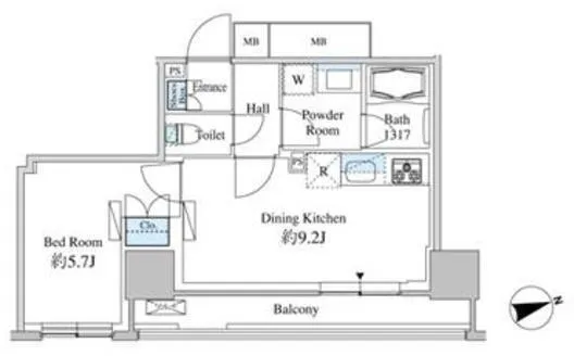 Belle Face Shibaura Tower - Floor Plan - ["Diagram", "Floor plan"]