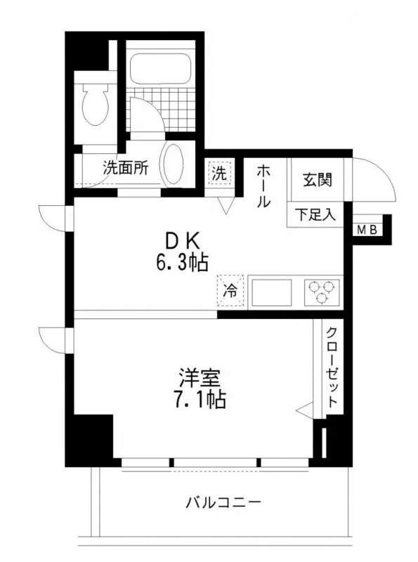 Fulgurar Ikebukuro - Floor Plan - ["Plan", "Floor plan", "Diagram"]