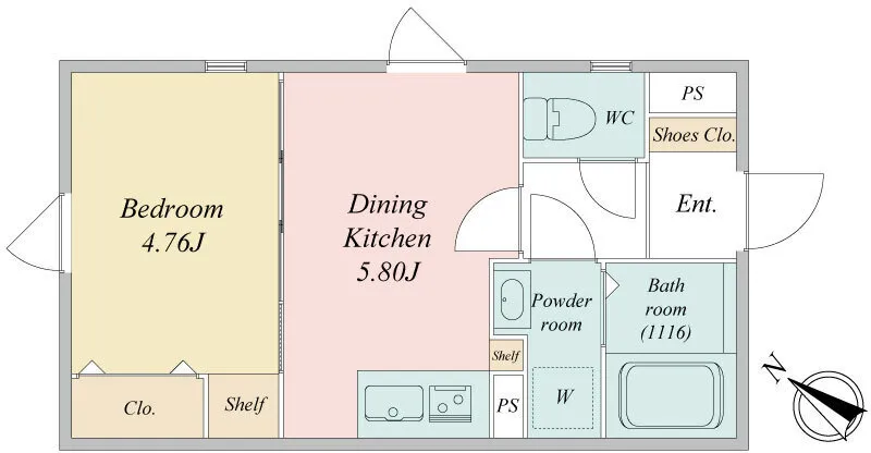 LiveFlat Morishita II - Floor Plan - ["Product", "Rectangle", "Font"]