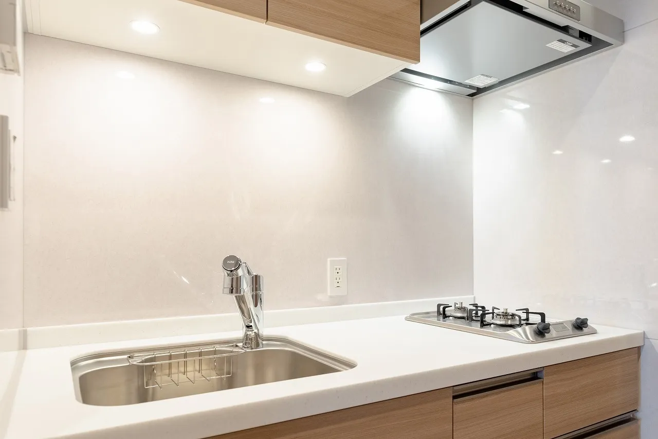 Nakano Station Residence - Interior - ["Kitchen", "Countertop", "Kitchen Sink"]