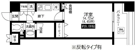 Residia Ueno Ikenohata - Floor Plan - []