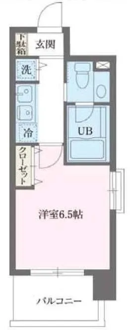 Prime Urban Waseda - Floor Plan - ["Home Door"]